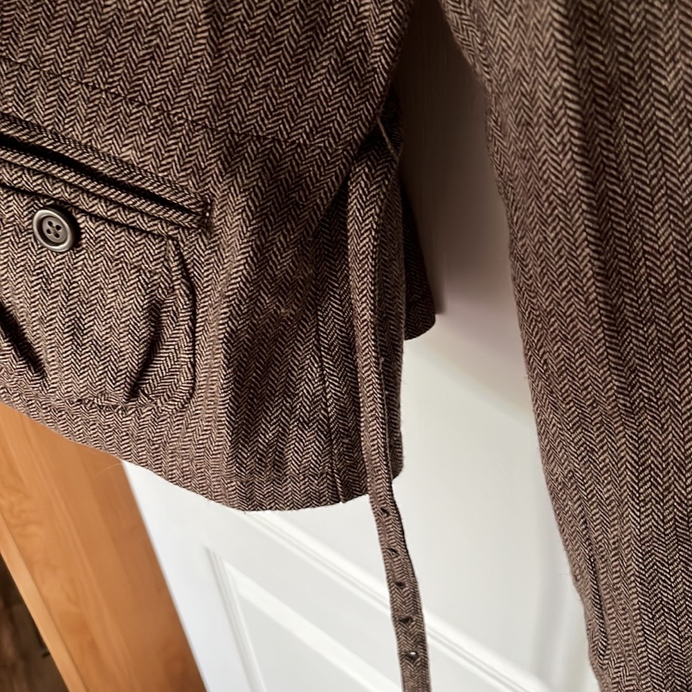 American Eagle Wool Blazer Jacket. Size Medium - image 7